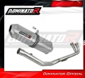 teljes kipufogórendszer DOMINATOR Full System OVR kipufogódobbal YAMAHA T-MAX 500 2008 - 2011 motorkerékpárhoz 2
