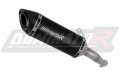 DOMINATOR HP8 FEKETE kipufogó dob Yamaha MT-03 2020 - 2023 motorkerékpárhoz 2