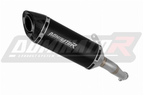 DOMINATOR HP8 FEKETE kipufogó dob Yamaha MT-03 2020 - 2023 motorkerékpárhoz 2