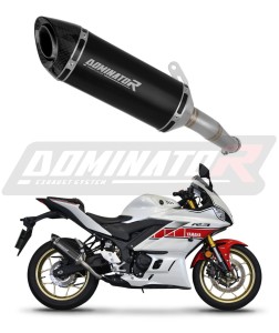 Yamaha YZF-R3 2019 - 2024 kipufogó Dob HP8 BLACK + dB killer medium