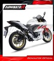 DOMINATOR HP8 FEKETE kipufogó dob Yamaha YZF-R3 2019 - 2024 motorkerékpárhoz 5