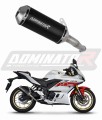 DOMINATOR OV G2 FEKETE kipufogó dob Yamaha YZF-R3 2019 - 2024 motorkerékpárhoz 2