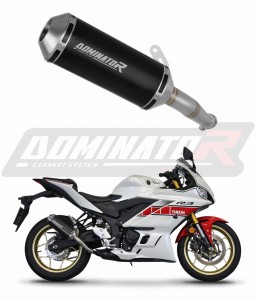 Yamaha YZF-R3 2019 - 2024 kipufogó Dob OV G2 BLACK + dB killer medium