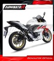 DOMINATOR OV G2 FEKETE kipufogó dob Yamaha YZF-R3 2019 - 2024 motorkerékpárhoz 5