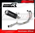 DOMINATOR Full System OV G2 FEKETE hangtompítóval ellátott komplett kipufogórendszer, amely illeszkedik a Yamaha YZF-R3 2019 - 2024 motorkerékpárhoz 4