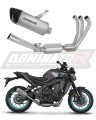 complete exhaust system with muffler DOMINATOR Full System titanium HP6 fits the motorcycle Yamaha MT 09 2024