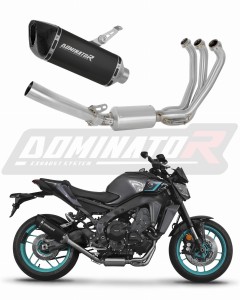 Yamaha MT-09 2024 Teljes rendszer Leömlő Kipufogó Dob HP6 BLACK + dB killer