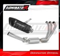 complete exhaust system with muffler DOMINATOR Full System HP6 BLACK fits the motorcycle Yamaha MT 09 2024  3