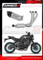 complete exhaust system with muffler DOMINATOR Full System titanium HP8 fits the motorcycle Yamaha MT 09 2024  2