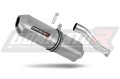 exhaust muffler DOMINATOR OVR fits the motorcycle Honda XRV 750 AFRICA TWIN RD07 1993   1995