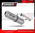 exhaust muffler DOMINATOR homologated road legal OVR fits the motorcycle Honda CBF 600 2008   2013 2