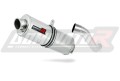 exhaust muffler DOMINATOR oval fits the motorcycle Honda VFR 750 1993   1997 3