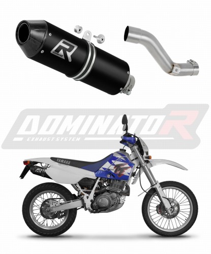 DOMINATOR MX2 FEKETE kipufogó dob Yamaha TT 600E 1994 - 2003 motorkerékpárhoz