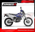 exhaust muffler DOMINATOR MX2 BLACK fits the motorcycle Yamaha TT 600E 1994   2003 4