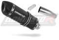 DOMINATOR Homologált FEKETE HP1 kipufogó dob Kawasaki VERSYS 1000 2019 - 2024 motorkerékpárhoz