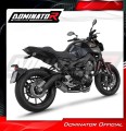 complete exhaust system with muffler DOMINATOR Full System titanium HP8 fits the motorcycle Yamaha MT 09 2017   2020