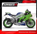 teljes DOMINATOR kipufogórendszer HP6 FEKETE kipufogódobbal Kawasaki ZX10R / RR 2021 - 2025 motorkerékpárhoz 4