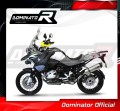exhaust muffler DOMINATOR homologated road legal HP1 fits the motorcycle BMW R1200GS 2010   2012 5