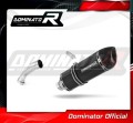DOMINATOR homológ FEKETE HP1 kipufogó dob BMW R1200GS 2010 - 2012 motorkerékpárhoz 3