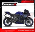 DOMINATOR RACE Full System HP6 FEKETE komplett kipufogórendszer dobbal, amely illeszkedik a Yamaha YZF R7 2021 - 2024 motorkerékpárhoz 4