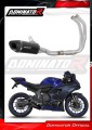 DOMINATOR Full System HP8 FEKETE komplett kipufogórendszer kipufogódobbal a Yamaha YZF R7 2021 - 2024 motorkerékpárhoz 3