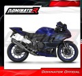 complete exhaust system with muffler DOMINATOR RACE Full System titanium HP6 fits the motorcycle Yamaha YZF R7 2021   2024 5