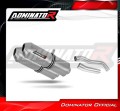 exhaust muffler DOMINATOR homologated road legal OVR fits the motorcycle Kawasaki Z1000 2007   2009 2