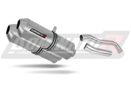 exhaust muffler DOMINATOR OVR fits the motorcycle Kawasaki Z1000 2007   2009