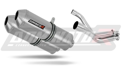 exhaust muffler DOMINATOR OVR fits the motorcycle Honda FMX 650 2005   2009