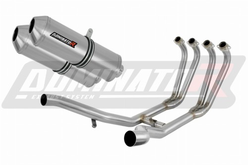 komplett kipufogórendszer DOMINATOR Full System OVR dobbal, amely a Yamaha XJ 900 Diversion 1994 - 2003 motorkerékpárhoz illeszkedik