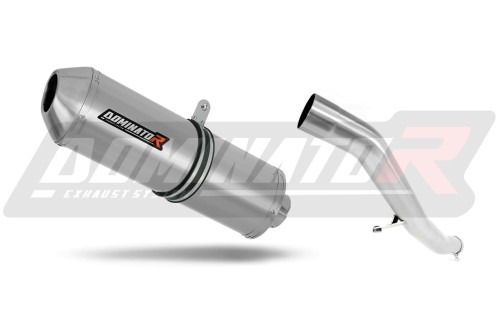 exhaust muffler DOMINATOR OVR fits the motorcycle Kawasaki GTR 1400 2007   2009