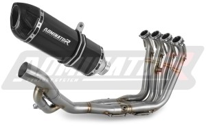 BMW S1000R 2017 - 2020 Teljes rendszer Kipufogó leömlő HP1 BLACK dob + dB killer medium