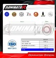 exhaust muffler DOMINATOR MX2 fits the motorcycle Yamaha Tenere 700 2019   2020 6
