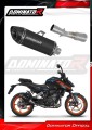 exhaust muffler DOMINATOR HP8 BLACK fits the motorcycle KTM 125 Duke 2024  2
