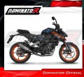 complete exhaust system with muffler DOMINATOR Full System titanium HP8 fits the motorcycle KTM 125 Duke 2024  5