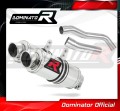 exhaust muffler DOMINATOR GP1 fits the motorcycle Kawasaki Z1000 2007   2009
