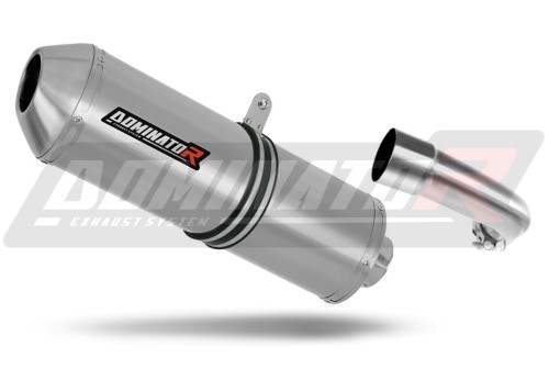 exhaust muffler DOMINATOR OVR fits the motorcycle Bajaj Dominar 400 2016   2018