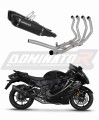 teljes DOMINATOR Full System HP6 FEKETE kipufogórendszer Suzuki GSX 1300 R Hayabusa 2021 - 2024 motorkerékpárhoz