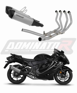 Suzuki GSX 1300 R Hayabusa 2021 - 2024 Teljes rendszer Kipufogó leömlő HP6 Titán hangtompító