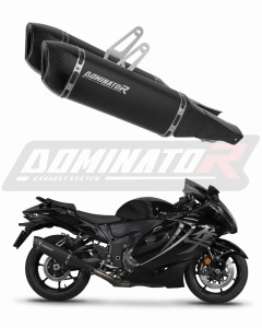 Suzuki GSX 1300 R Hayabusa 2021 - 2026 kipufogó Dob HP6 BLACK + dB killer