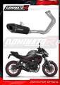 DOMINATOR Full System HP8 FEKETE komplett kipufogórendszer Kawasaki Ninja 650 2023 - 2026 motorkerékpárhoz 2