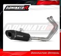 DOMINATOR Full System HP8 FEKETE komplett kipufogórendszer Kawasaki Ninja 650 2023 - 2026 motorkerékpárhoz 3