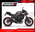 complete exhaust system with muffler DOMINATOR Full System HP8 BLACK fits the motorcycle Kawasaki Ninja 650 2023   2026 5