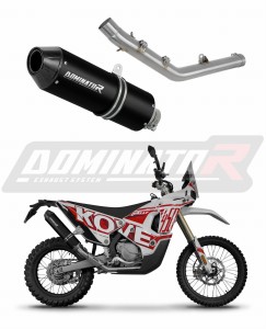 Kove 450 RALLY 2023 - 2025 kipufogó dob MX2 BLACK + dB killer
