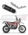 exhaust muffler DOMINATOR MX BLACK fits the motorcycle Kove 450 RALLY 2023   2025