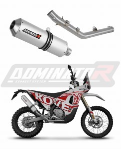 Kove 450 RALLY 2023 - 2025 MX kipufogó dob + dB killer