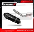 exhaust muffler DOMINATOR MX2 BLACK fits the motorcycle Kove 450 RALLY 2023   2025 3