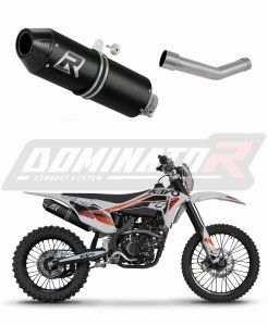 Kayo K5 300 Enduro 2024 - 2025 kipufogó dob MX2 BLACK + dB killer