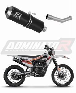 Kayo K5 300 Enduro 2024 - 2025 kipufogó dob MX BLACK + dB killer