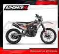 DOMINATOR MX FEKETE kipufogó dob Kayo K5 300 Enduro 2024 - 2025 motorkerékpárhoz 4